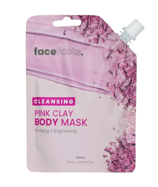 Face Facts Cleansing Pink Clay Body Mask