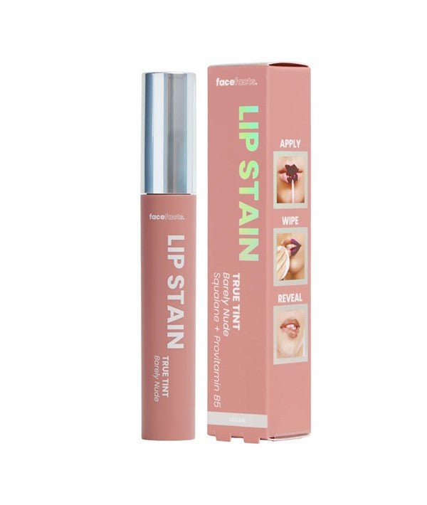 Face Facts True Tint Barely Nude lip stain tube for natural-looking lip makeup