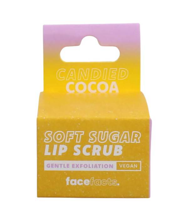 Face Facts Soft Sugar Lip Scrub Candied Cocoa
