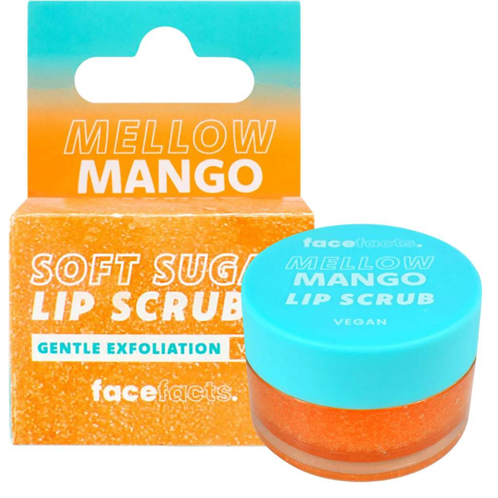 Face Facts Soft Sugar Lip Scrub Mellow Mango