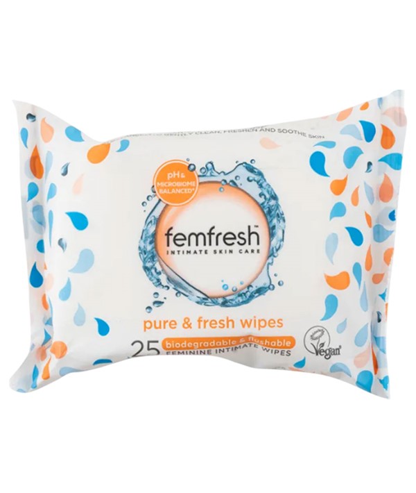 Fem Fresh Femfresh Intimate Skin Care Pure And Fresh Wipes