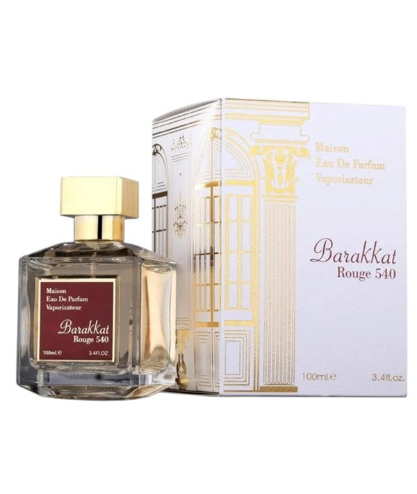 Fragrance World Barakkat Maison Rouge 540 Eau de Parfum for him bottle
