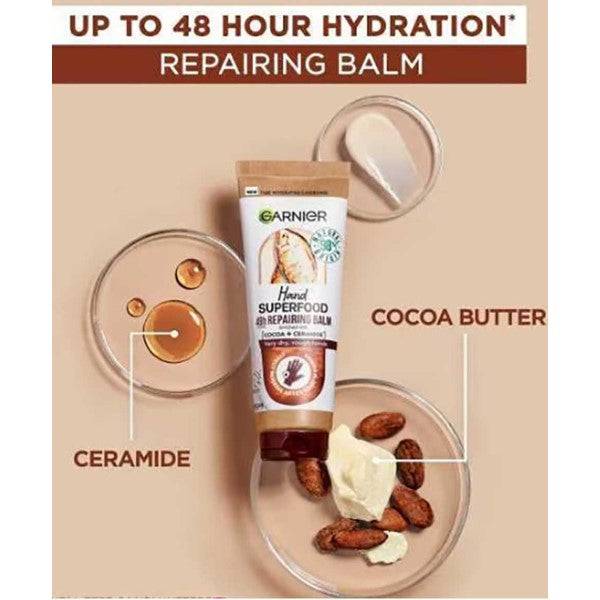Garnier Hand Superfood Repairing Balm With Cocoa And Ceramide
