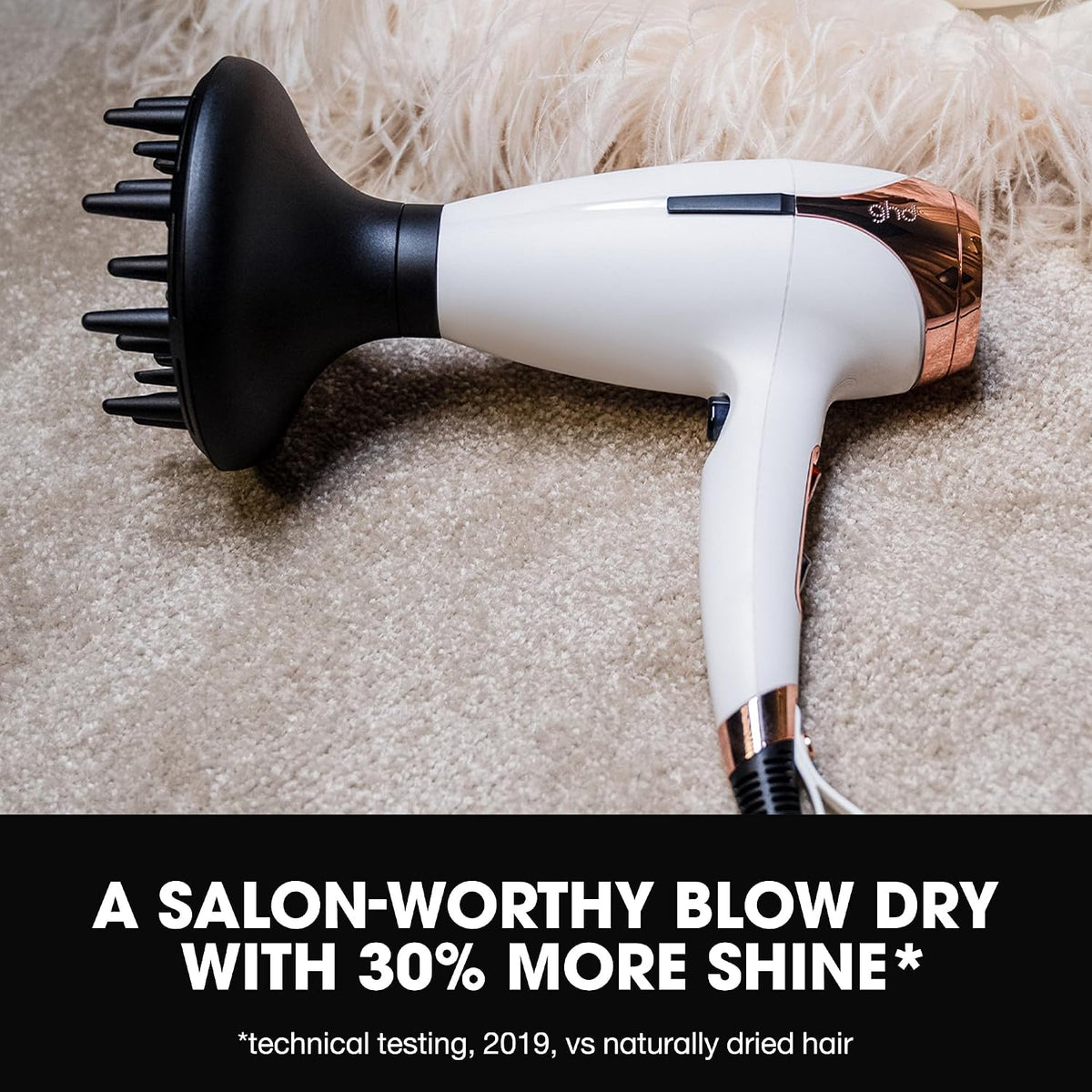GHD Helios Professional Hairdryer White
