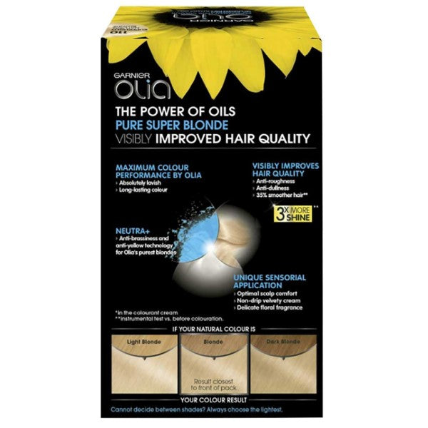 Garnier Olia Permanent Hair Color 110 Super Light Natural Blonde