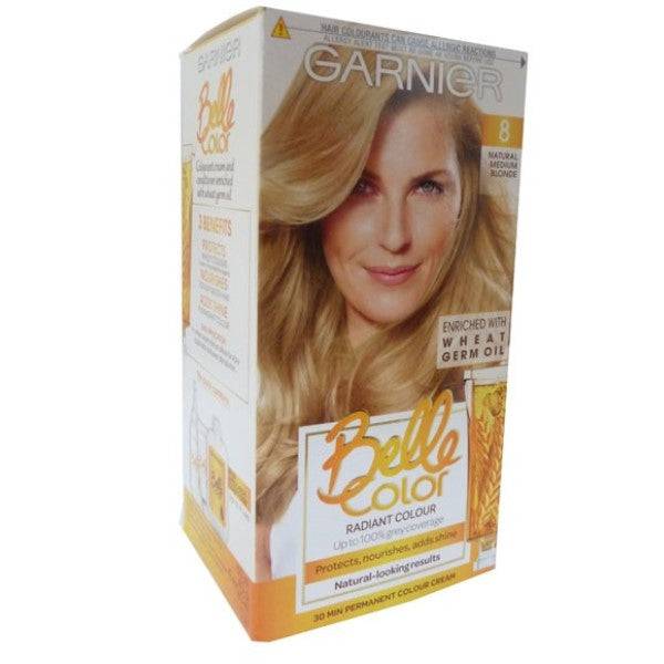 Garnier Belle Color Creme Permanent 8 Natural Medium Blonde