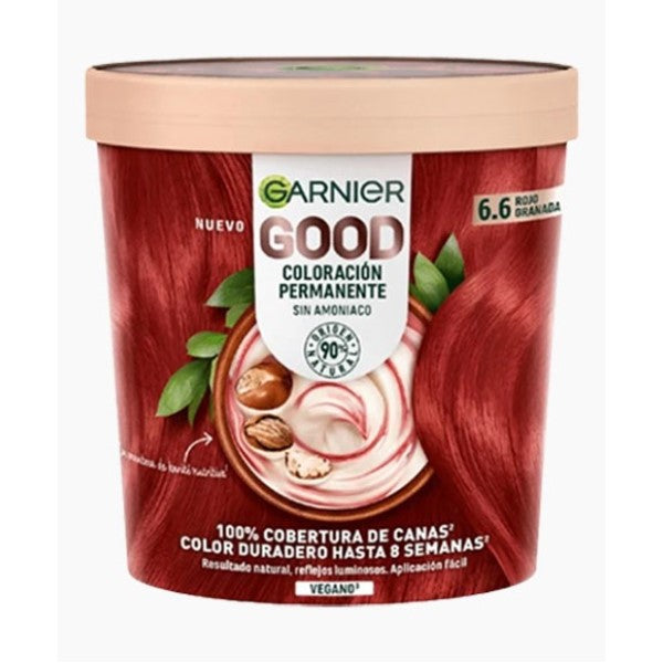 Garnier Good Permanent Hair Colour 6.6 Pomegranate Red