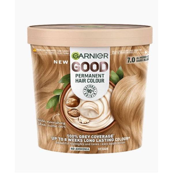 Garnier Good Permanent Hair Colour 7.0 Almond Creme Dark Blonde