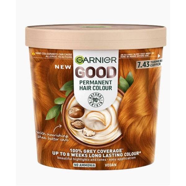 Garnier Good Permanent Hair Colour 7.43 Tumeric Copper