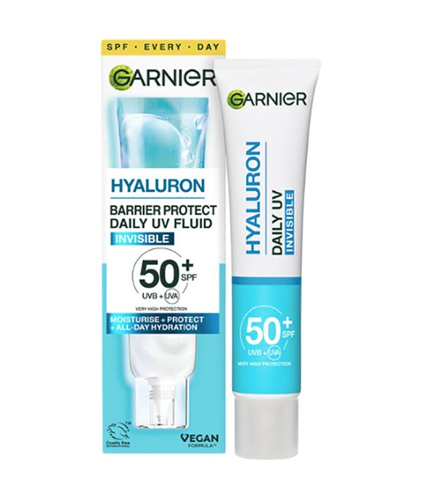 Garnier Hyaluron Barrier Protect Daily Invisible UV Fluid SPF 50
