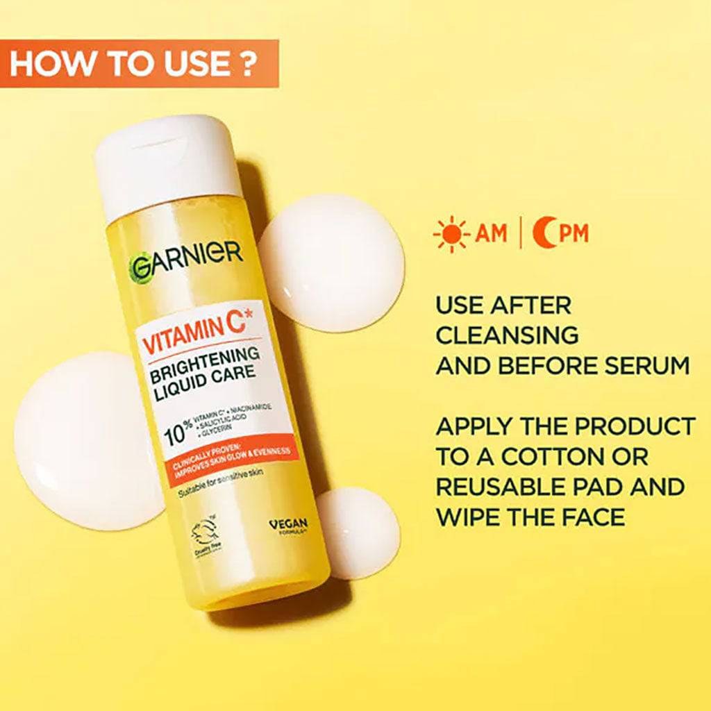 Garnier Vitamin C Brightening Liquid Care
