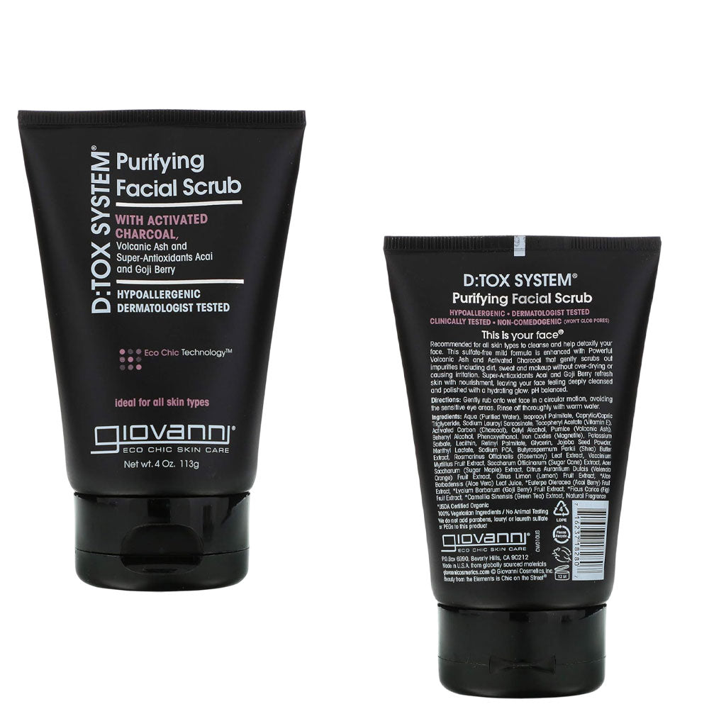 Giovanni D Tox System Purifying Facial Scrub