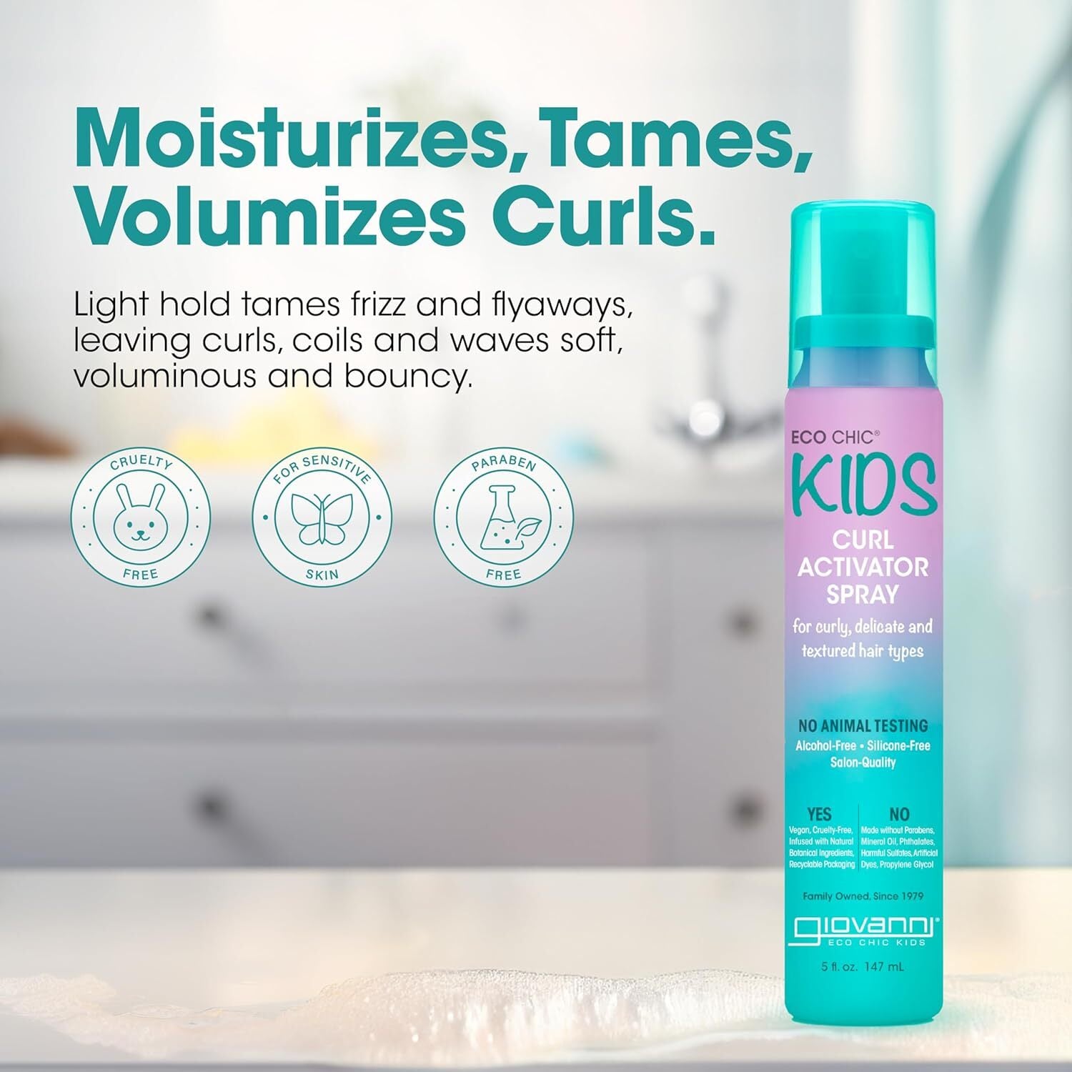 Giovanni Eco Chic Kids Curl Activator Spray