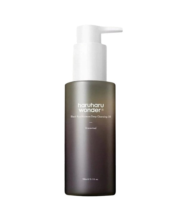 Haruharu Wonder Black Rice Moisture Unscented Cleansing Oil