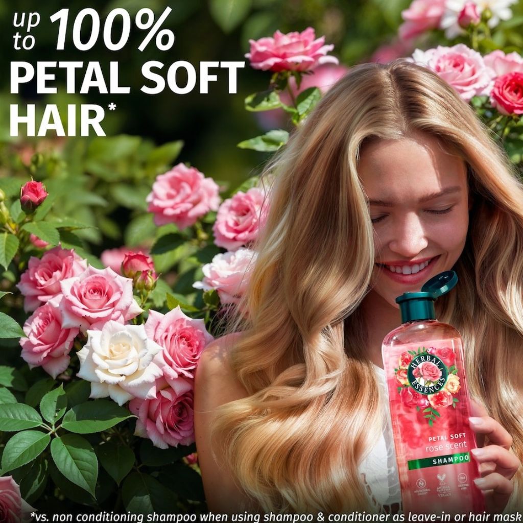 Herbal Essences Petal Soft Rose Scent Shampoo