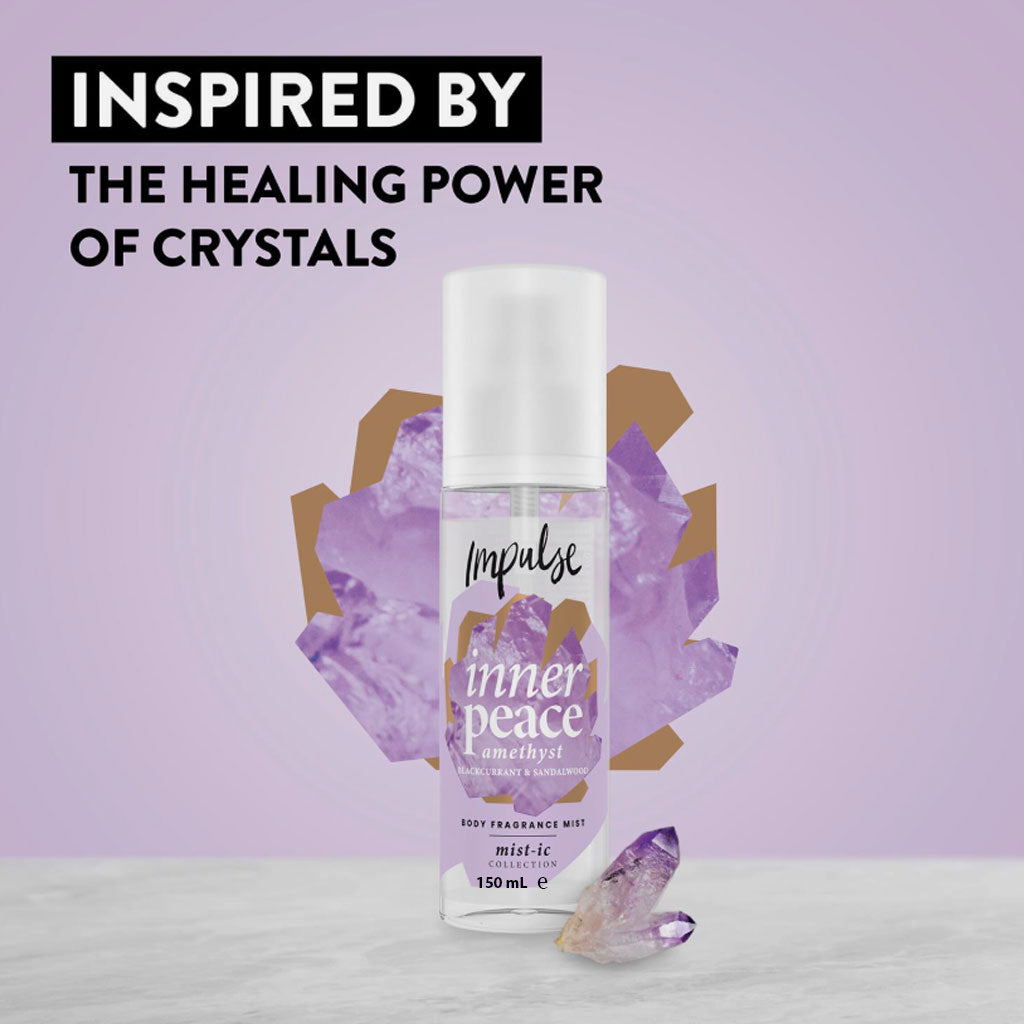 Impulse Inner Peace Amethyst Body Fragrance Mist