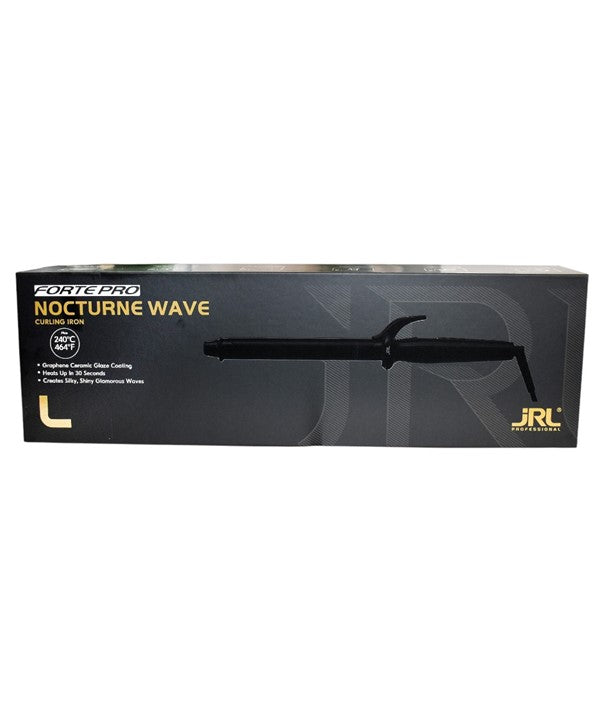 JRL Professional Forte Pro Nocturne Wave Curling Iron Black