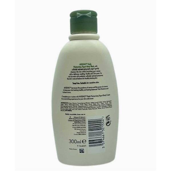 Johnson And Johnson Aveeno Daily Moisturizing Vanilla And Oat Scent Yogurt Body Wash
