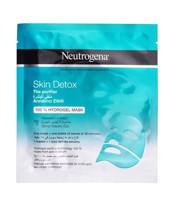 Johnson And Johnson Neutrogena The Purifying Skin Detox Hydrogel Mask
