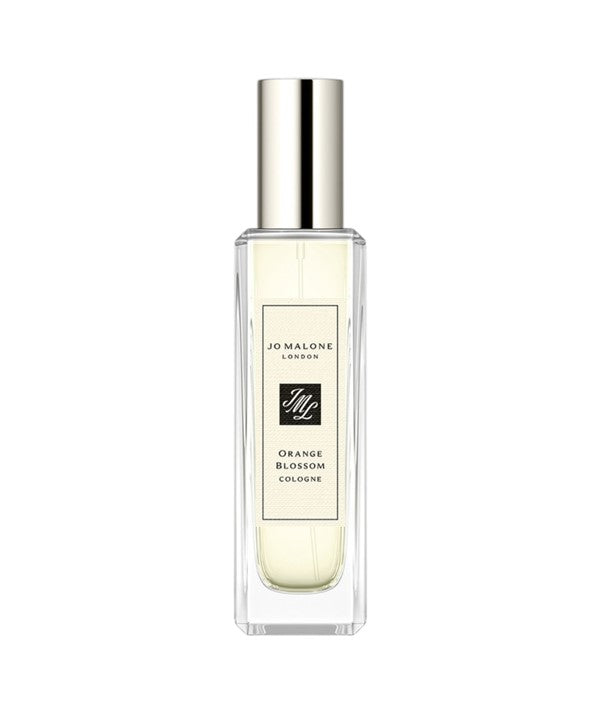Jo Malone Wild Bluebell Cologne Spray for Him, featuring a sleek glass bottle with a blue floral design and silver cap.