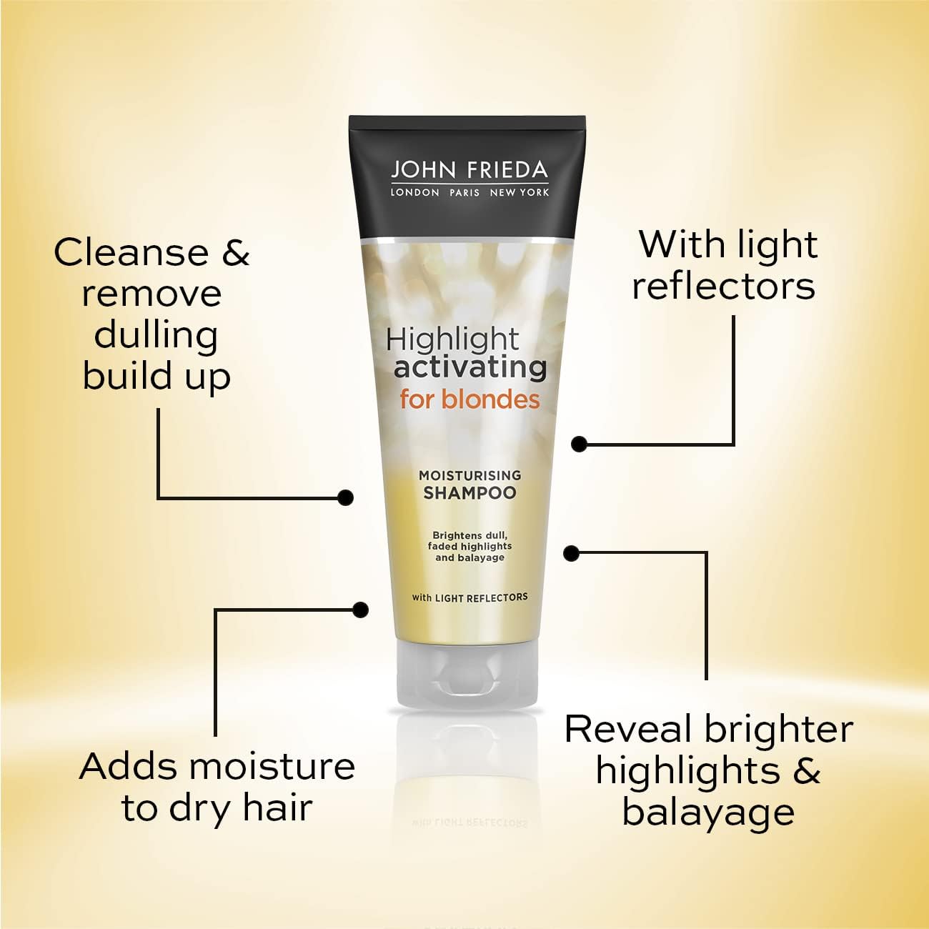 John Frieda Highlight Activating Moisturising Shampoo For Blonde