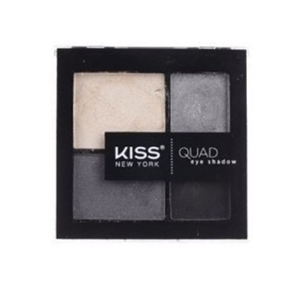 Kiss New York Professional Kiss New York Quad Eyeshadow KQS04 Grey