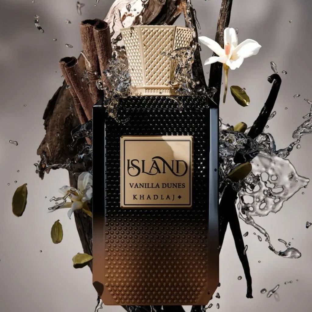 Khadlaj Island Vanilla Dunes Extrait De Parfum bottle for him