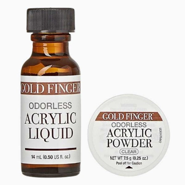 Kiss Products Kiss Gold Finger Odorless Acrylic System Clear OAK01