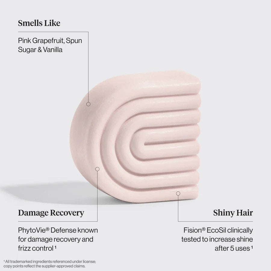 Kitsch Repairing Argan Oil solid conditioner bar for nourishing, damage repair, and moisturizing hair treatment.