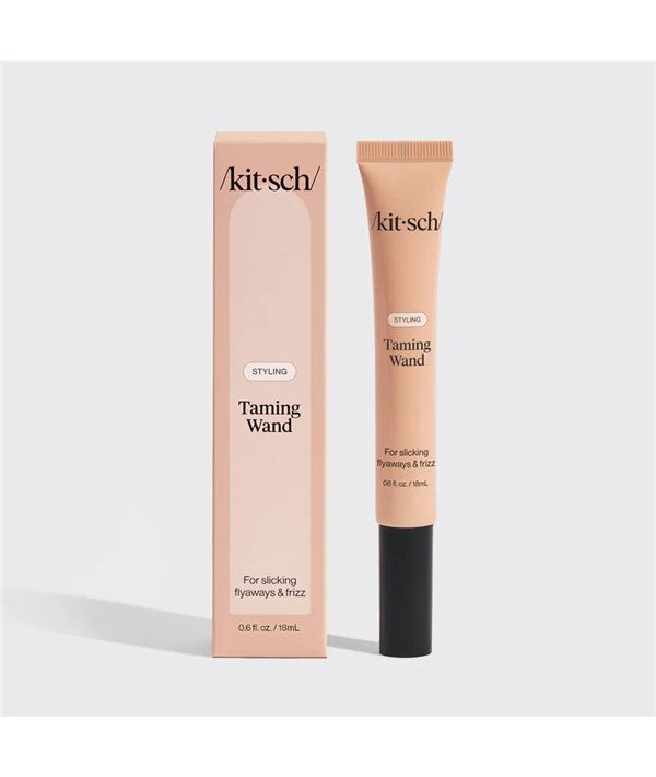 Kitsch Styling Taming Wand hair styling tool with a sleek design, used for smoothing and taming frizzy or unruly hair.