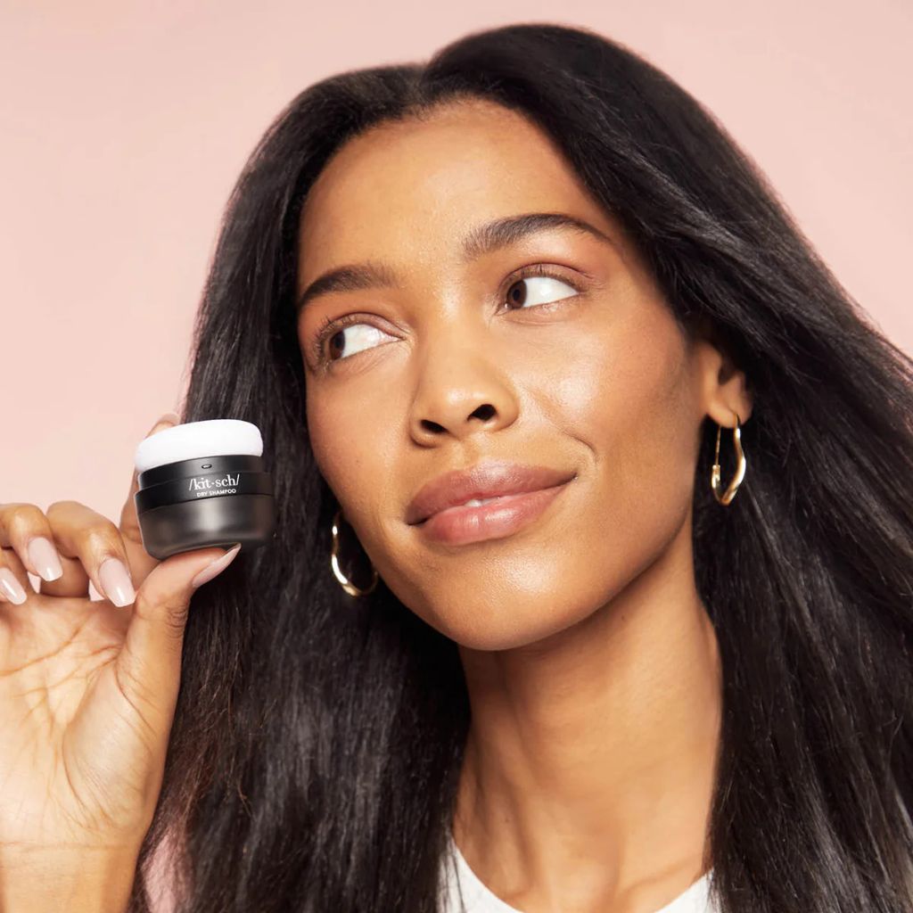 Kitsch Volumizing Rice Protein Dry Shampoo For Dark Hair