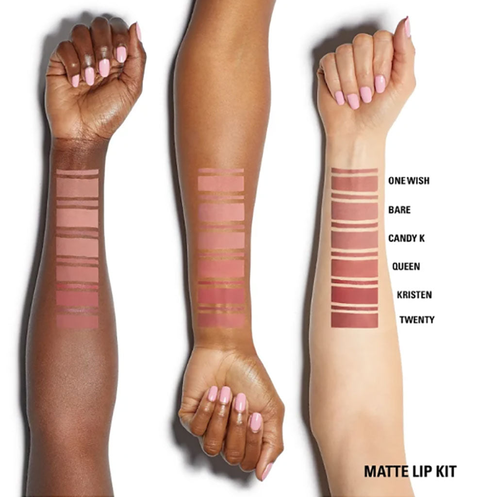 Kylie Jenner Matte Liquid Matte Lipstick And Lip Liner 302 Snow Way Bae