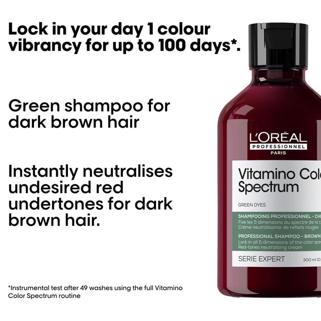 Loreal Serie Expert Vitamino Color Spectrum Professional Shampoo Brown Hair