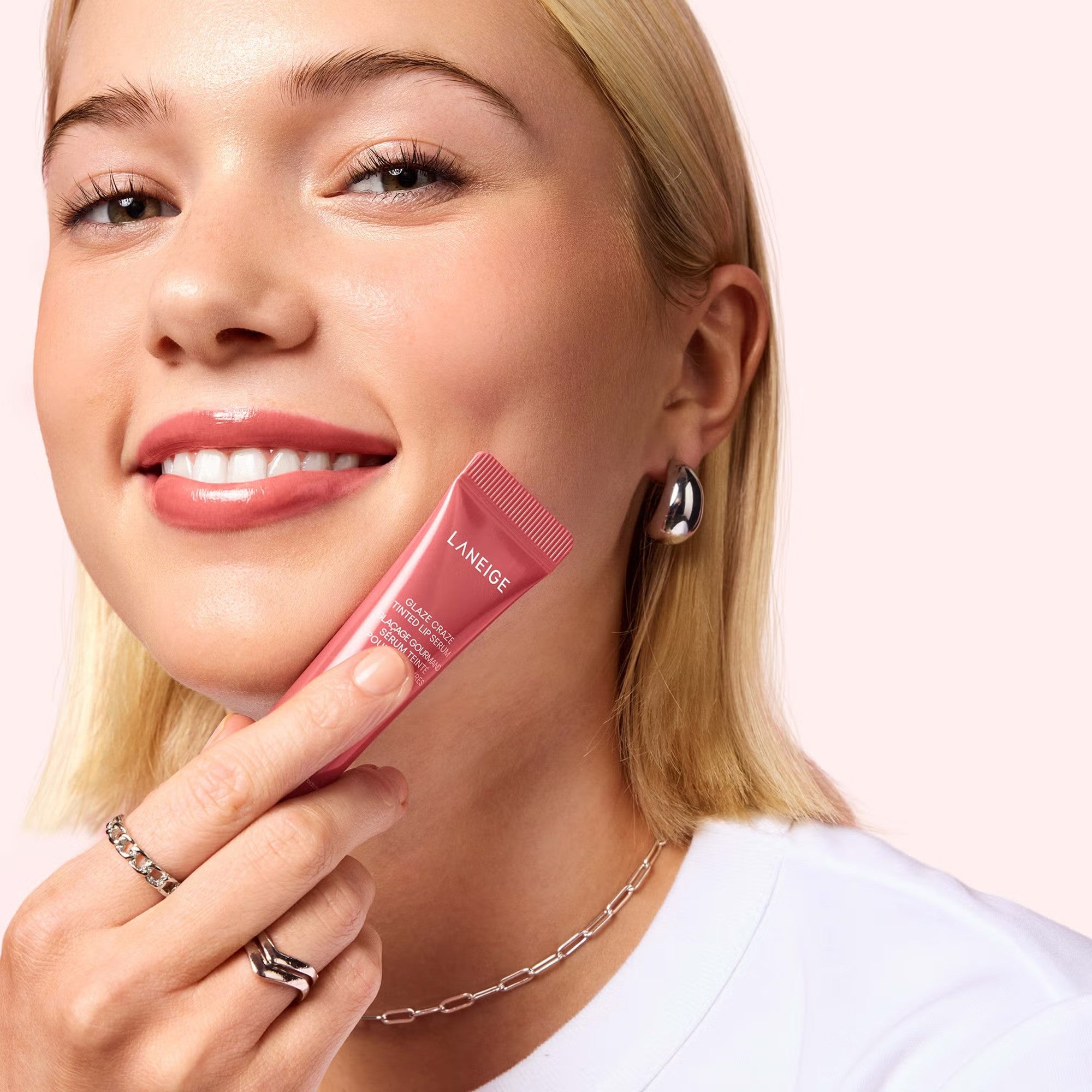 Laneige Glaze Craze Tinted Lip Serum Peach Glaze