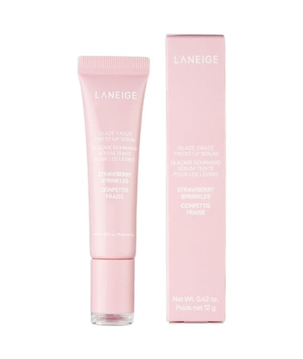 Laneige Glaze Craze Tinted Lip Serum Strawberry Sprinkles