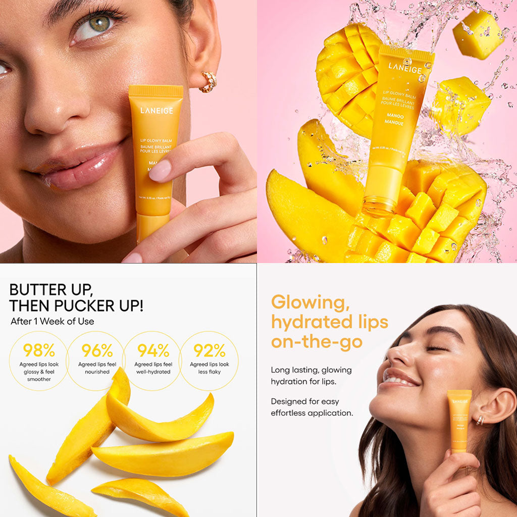 Laneige Lip Glowy Balm Mango