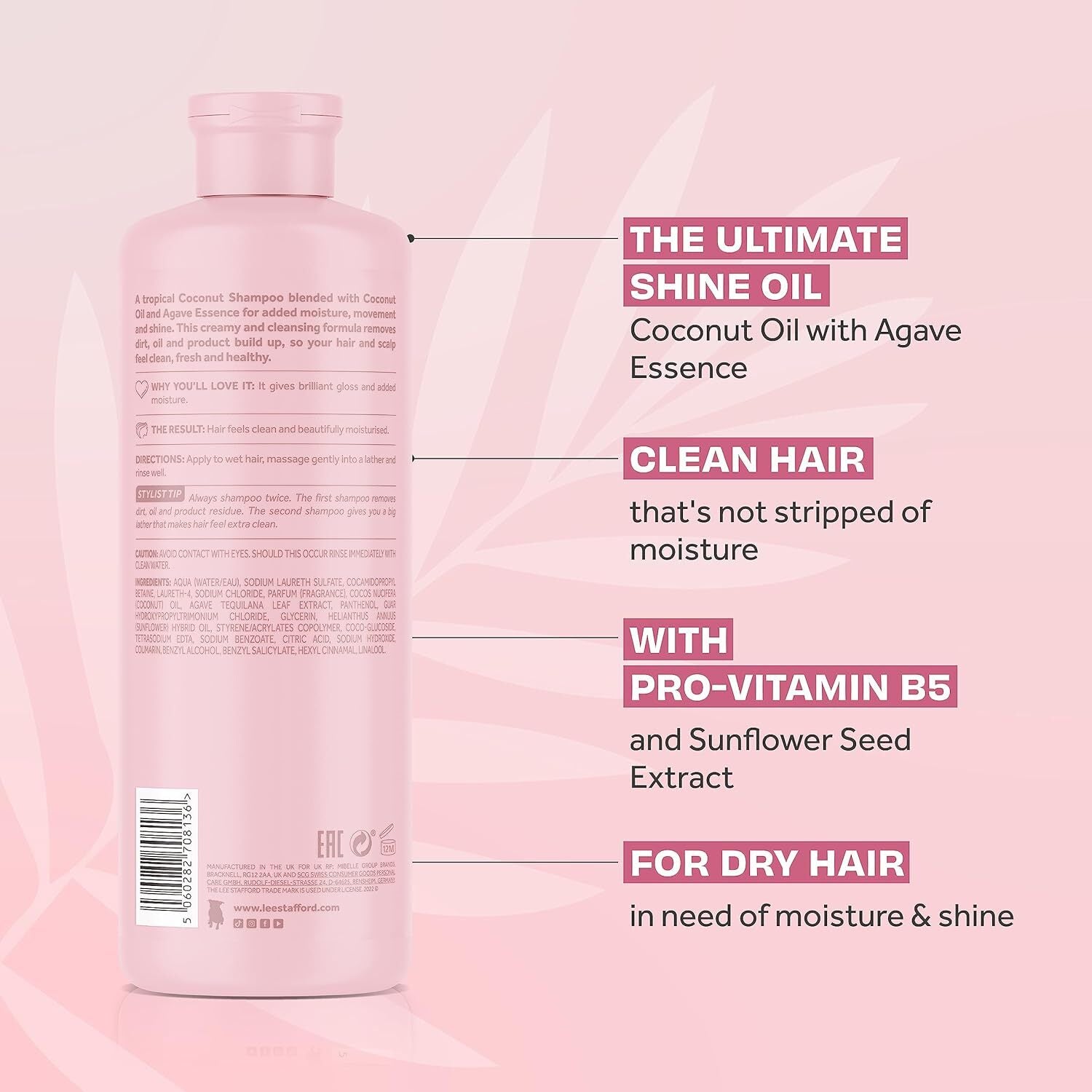Lee Stafford Coco Loco Shine Shampoo