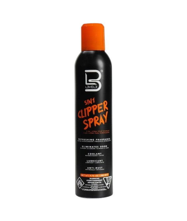 Level 3 5-in-1 clipper spray bottle for cleaning, lubricating, cooling, and protecting salon clippers