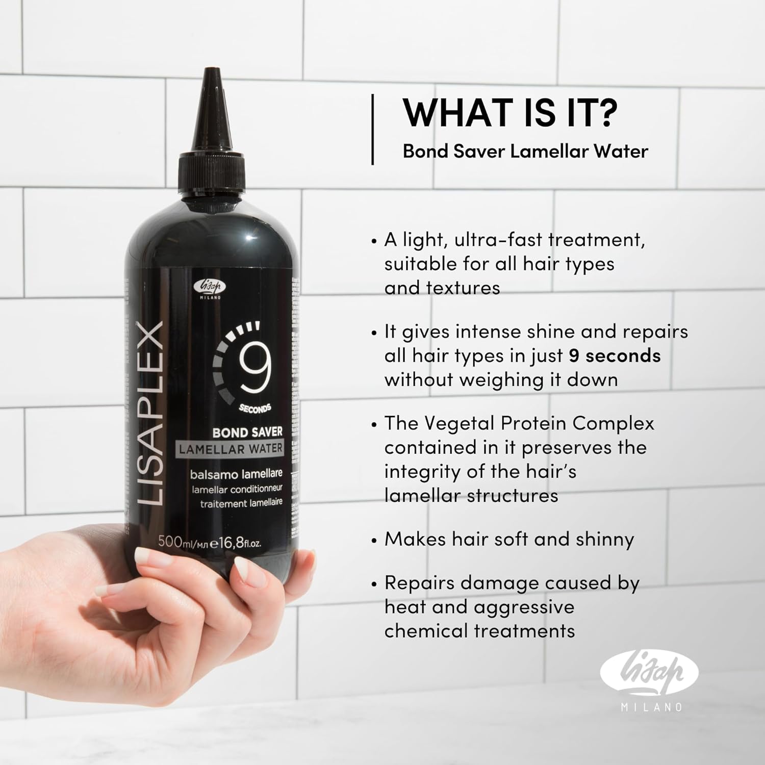 Lisap Milano Lisaplex Bond Saver Lamellar Water
