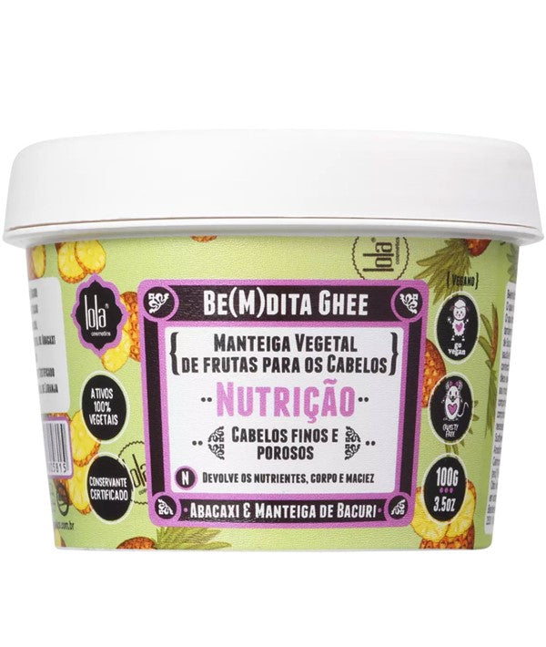 Lola Cosmetics Bemdita Ghee Nutricao Nourishing Vegan Hair Butter