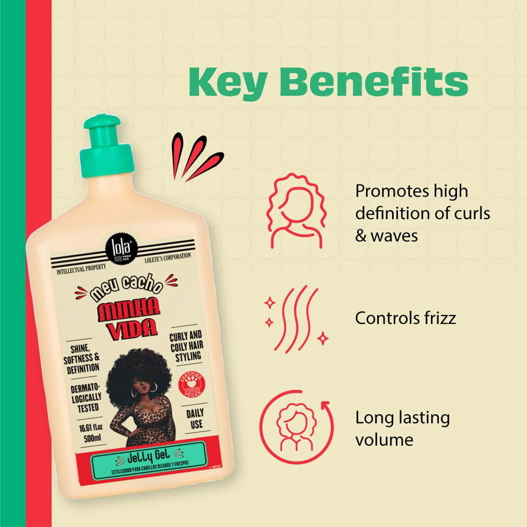 Lola Cosmetics Meu Cacho My Hair My Life Jelly Gel
