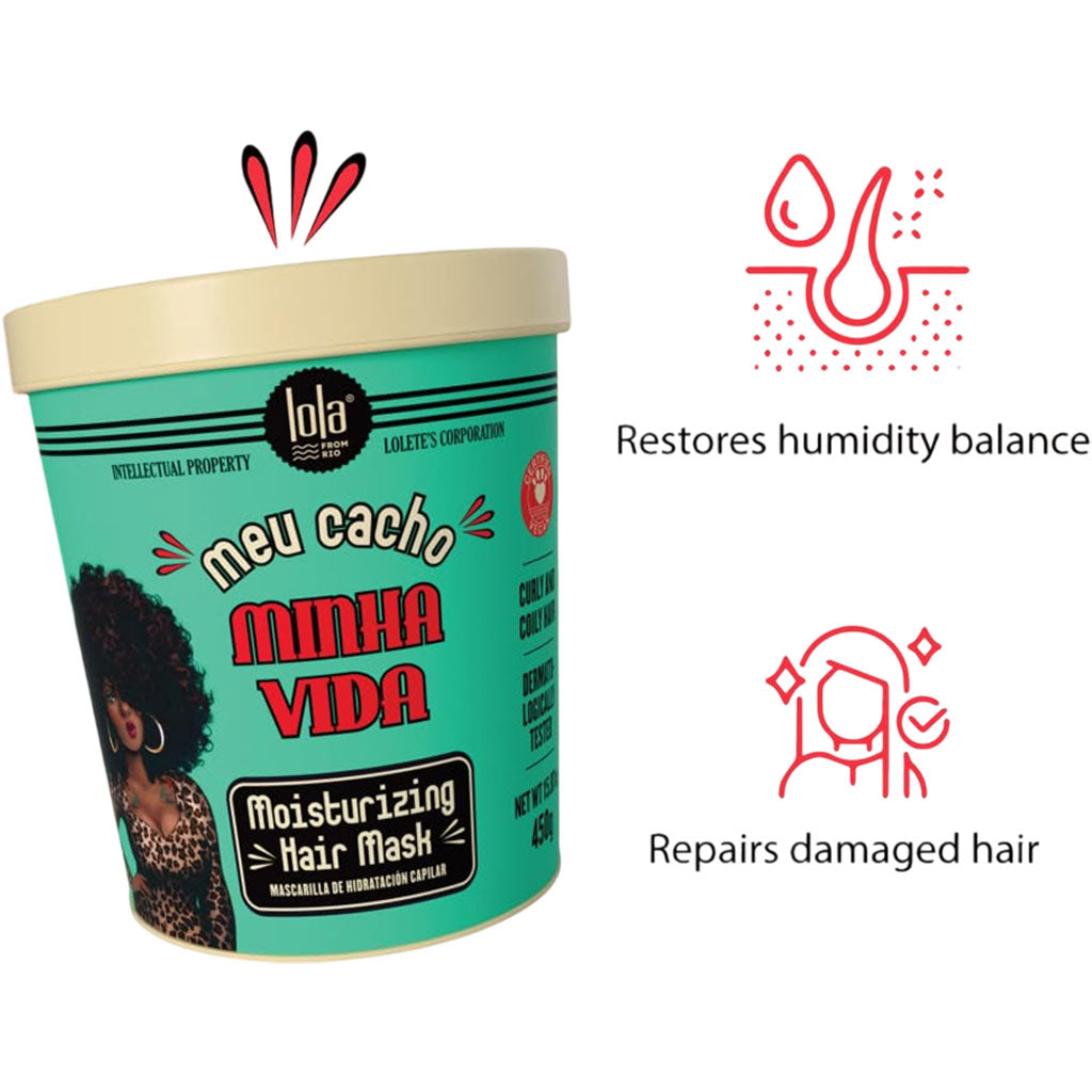 Lola Cosmetics Meu Cacho My Hair My Life Moisturizing Mask