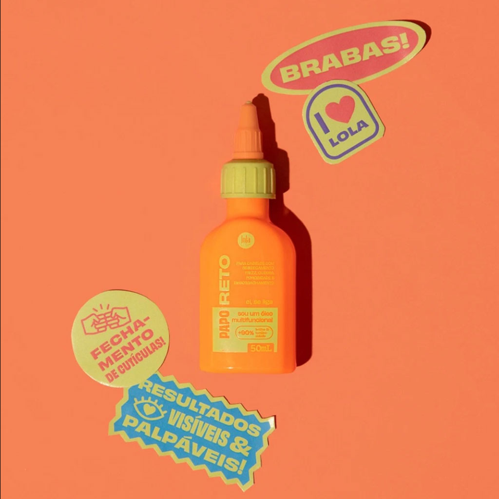 Lola Cosmetics Papo Reto Multifuncional Heat Protection Oil