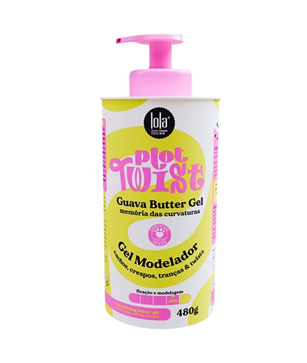 Lola Cosmetics Plot Twist Guava Butter Gel Curl Styling Cream