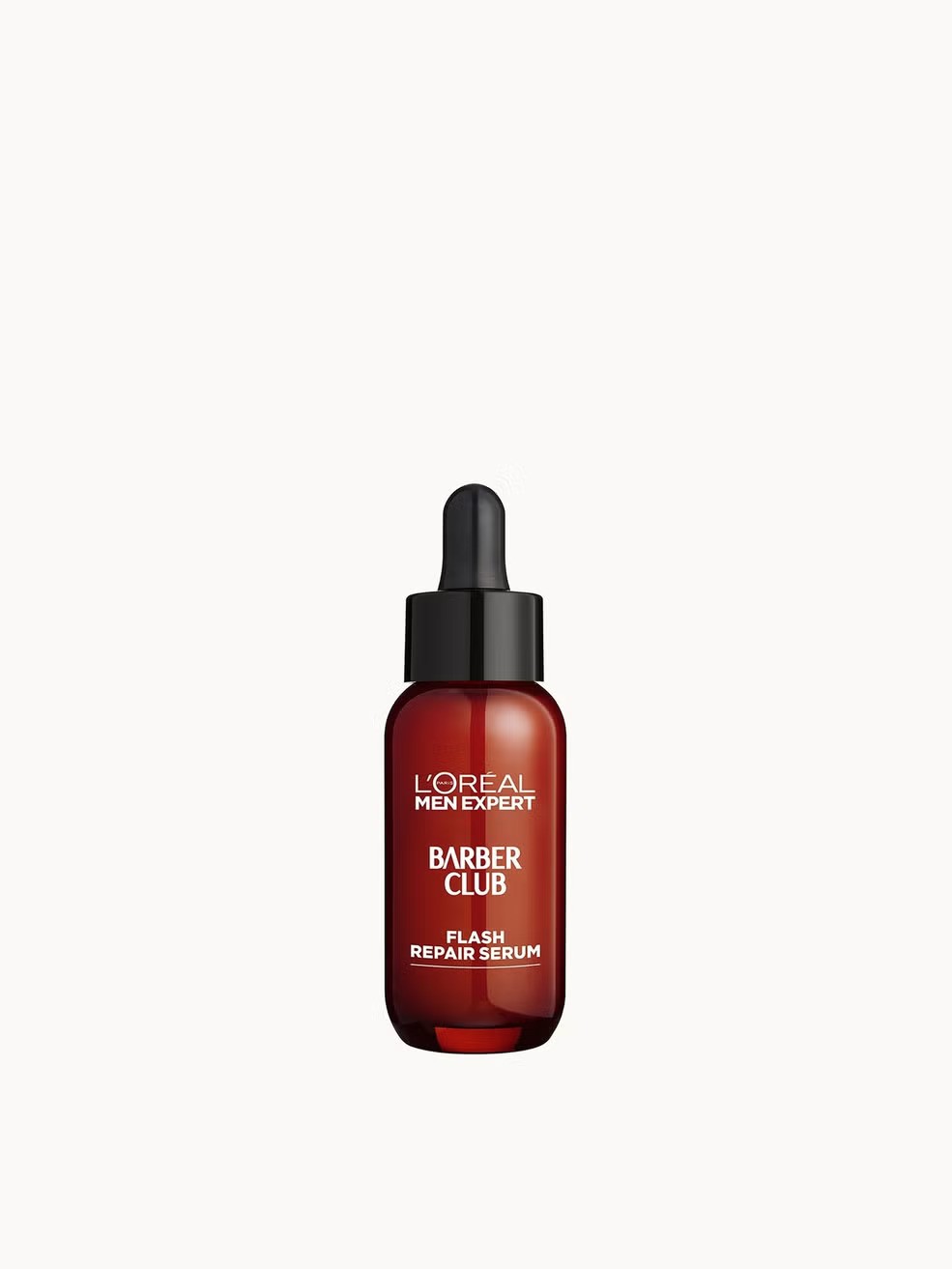 Loreal Men Expert Barber Club Flash Repair Serum in 30ml bottle, a moisturizer for men&