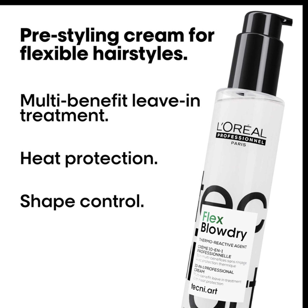 Loreal Tecni Art Flex Blowdry 10In1 Professional Cream