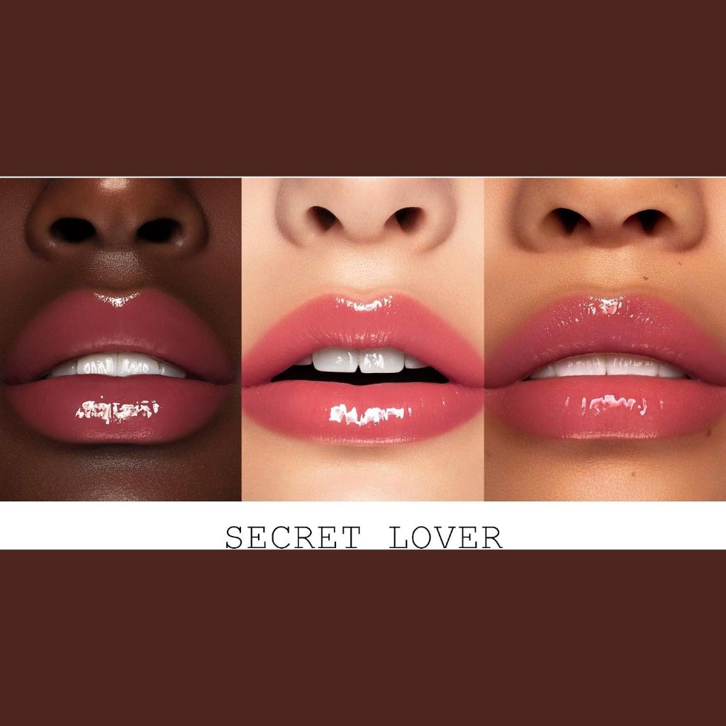 PAT McGrath Labs Lust Lip Gloss in Secret Lover shade tube and applicator