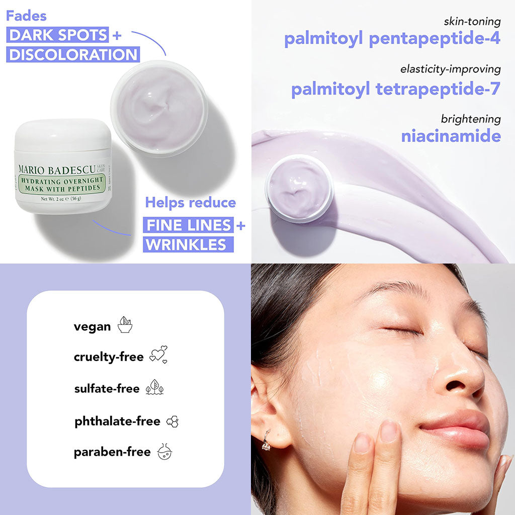 Mario Badescu Hydrating Overnight Mask With Peptides