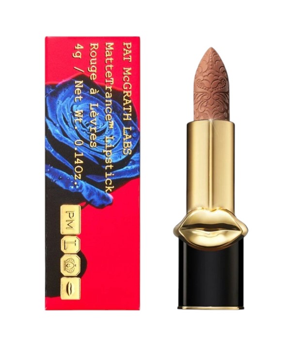 PAT McGrath Labs MatteTrance Lipstick in Honey Haze, matte lip color tube