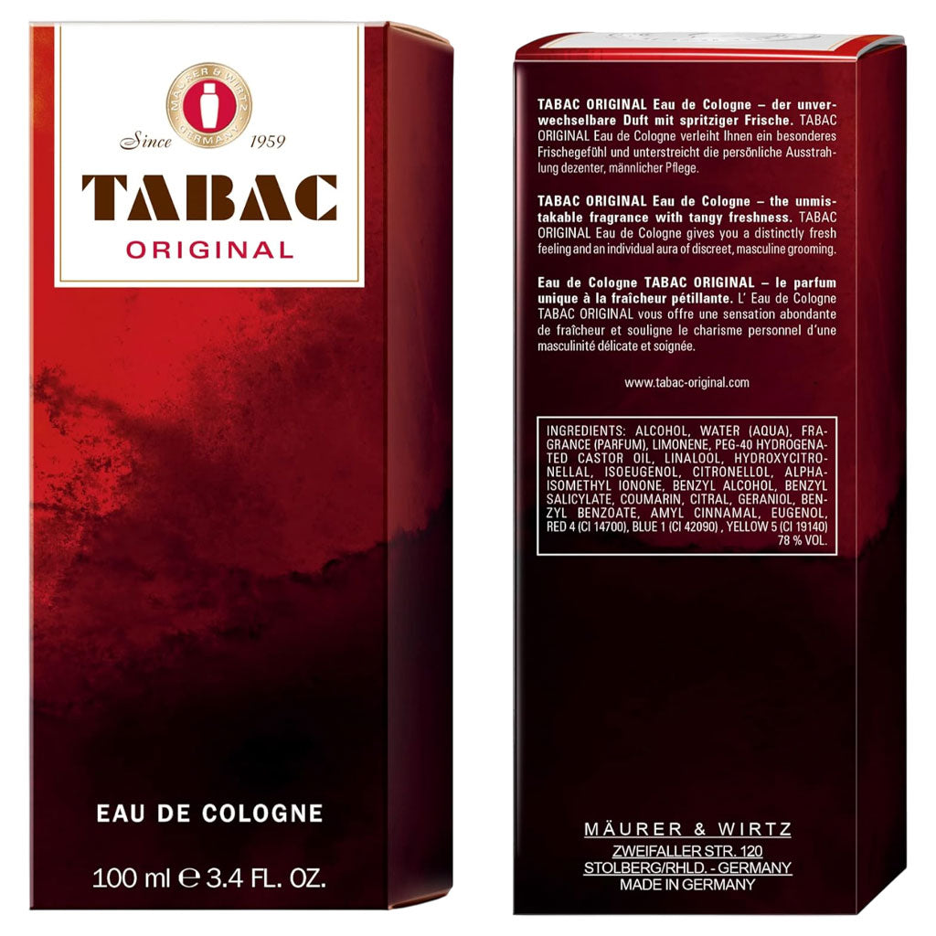 Maurer And Wirtz Tabac Eau De Cologne